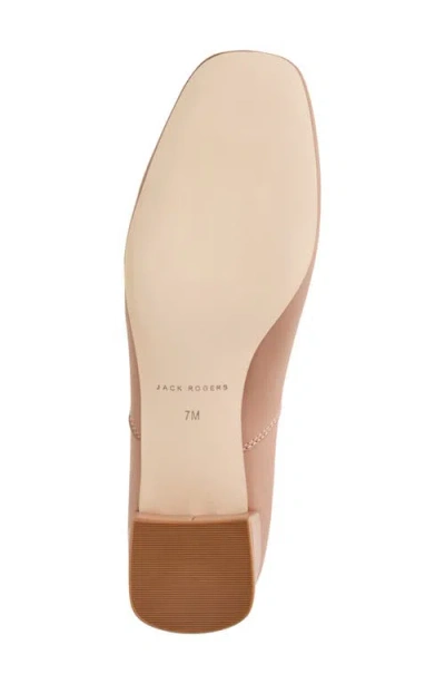 Jack Rogers Maddy Square Toe Pump In Brown