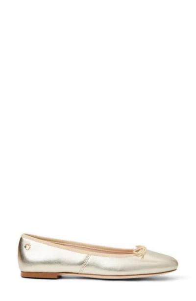 Jack Rogers Bettie Ballet Flat In Silver