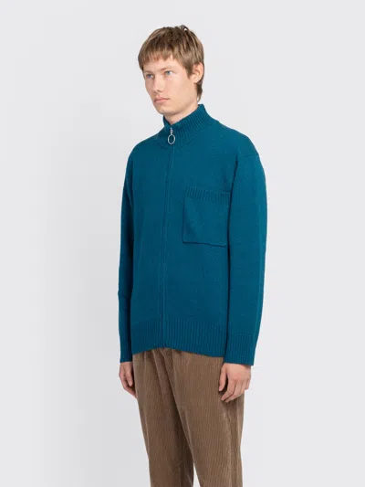 Minimum Stefano Cardigan In Blue