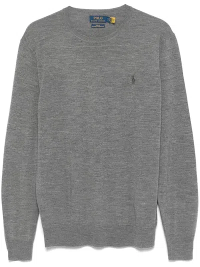 Polo Ralph Lauren Sweater In Gray