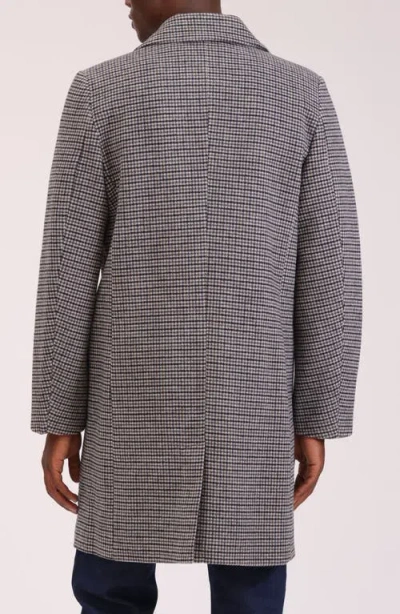 Bagatelle Houndstooth Topcoat In Multi