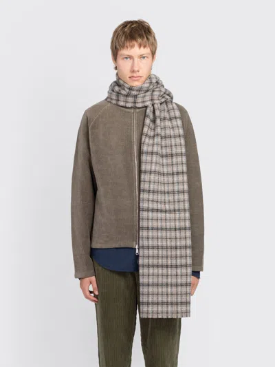 Mfpen Wool Scarf In Brown