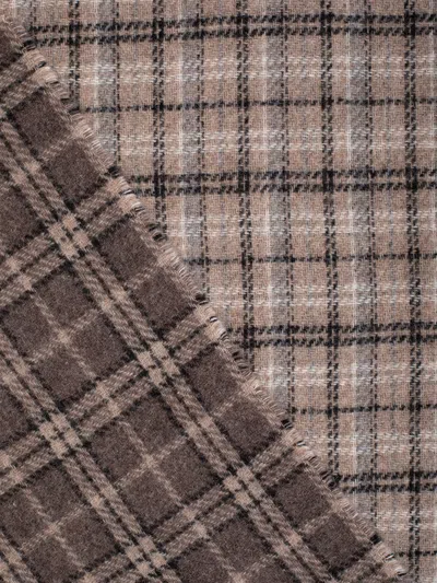 Mfpen Wool Scarf In Brown