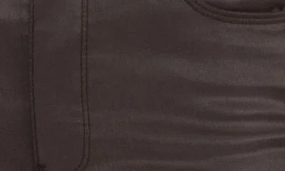 Kut From The Kloth Ana Fab Ab Coated High Waist Flare Jeans In Brown