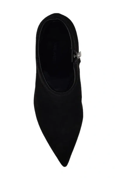 Nine West Savie Block Heel Bootie In Black