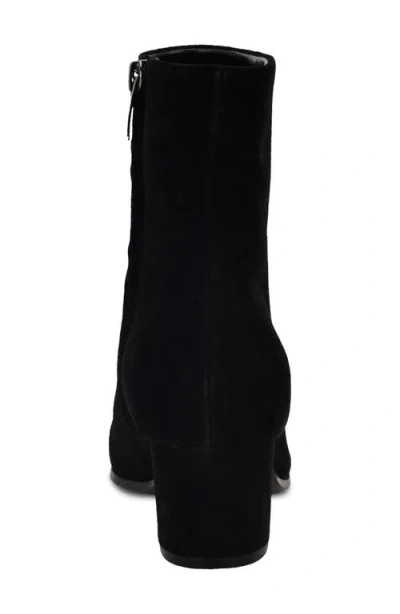 Nine West Savie Block Heel Bootie In Black