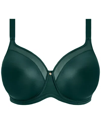 Elomi Plus Size Smooth Underwire Moulded Non Padded Bra El4301 In Green
