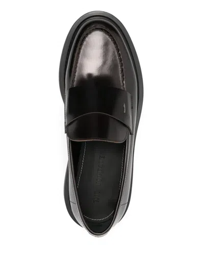 经典皮质乐福鞋