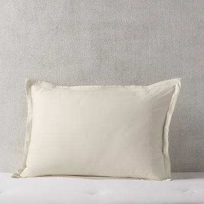 Hudson Park Collection Italian Percale Solid Standard Sham Set - Exclusive In Neutral