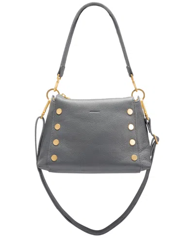 Hammitt Bryant Small Leather Shoulder Crossbody Bag In Gray