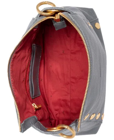 Hammitt Bryant Small Leather Shoulder Crossbody Bag In Gray