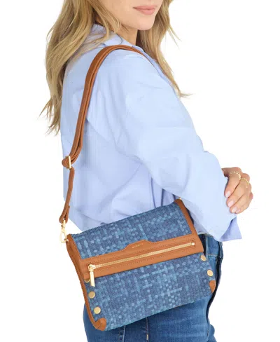 Hammitt Women's Vip Medium Leather Crossbody Bag In Blue