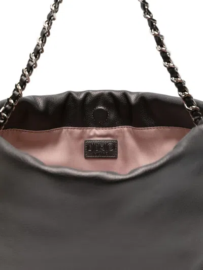 搭链皮质手提包