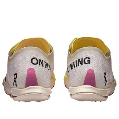 On (wmns)  Running Cloudspike Citius 2 'white Yellow Raspberry' In Orange