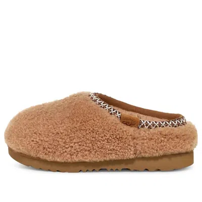 Ugg Kids Tasman Maxi Curly Slippers In Brown