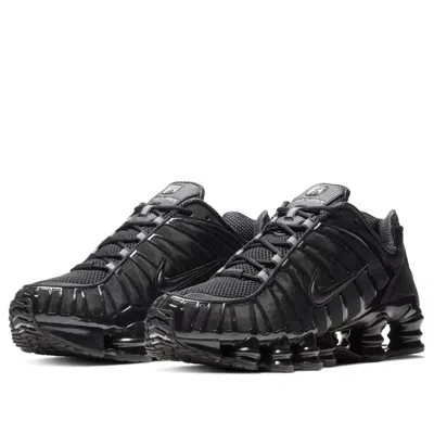 Nike Shox Tl Black Metallic Hematite In Black