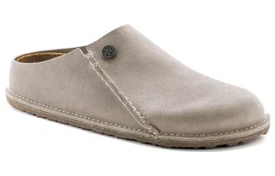 Birkenstock Zermatt 365 Suede Leather 'stone Coin' In Neutral