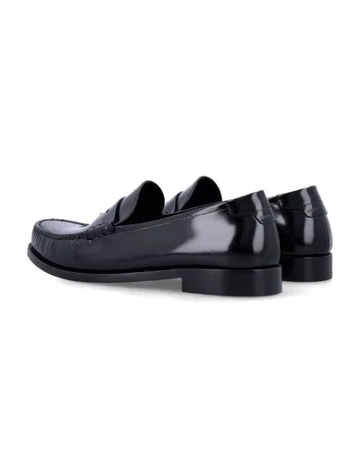 Saint Laurent Le Loafers In Black
