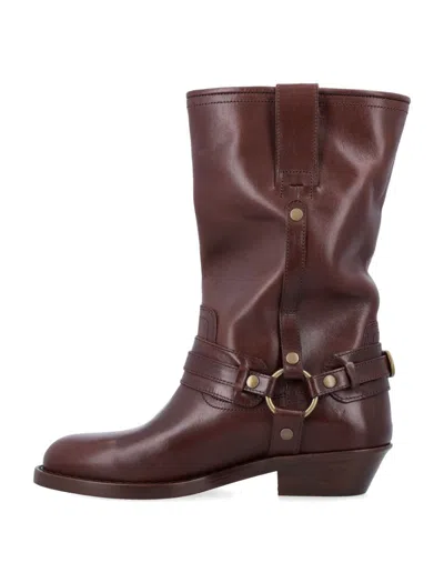 Isabel Marant Heiko Boots In Brown