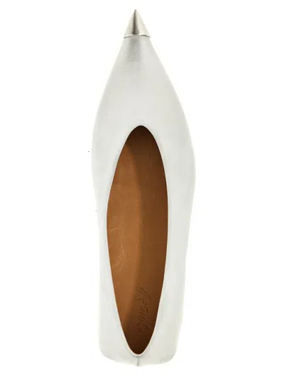 Marsèll 'ago' Ballet Flats In Silver