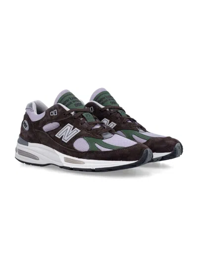 New Balance Made In Uk 991v2 Shoes In Brown