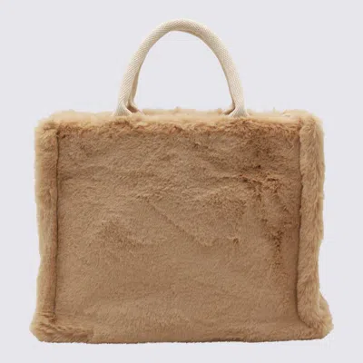 Marni Small Shopper Bag In Brown