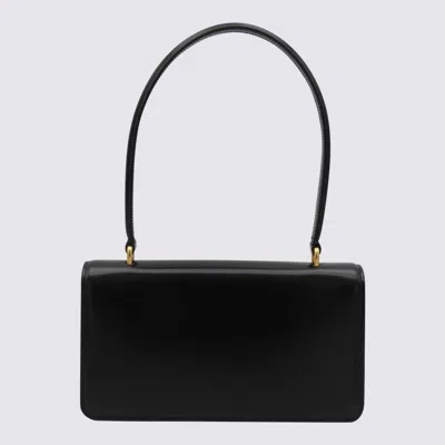Valentino Vain Bag With Handle In Leather In Black