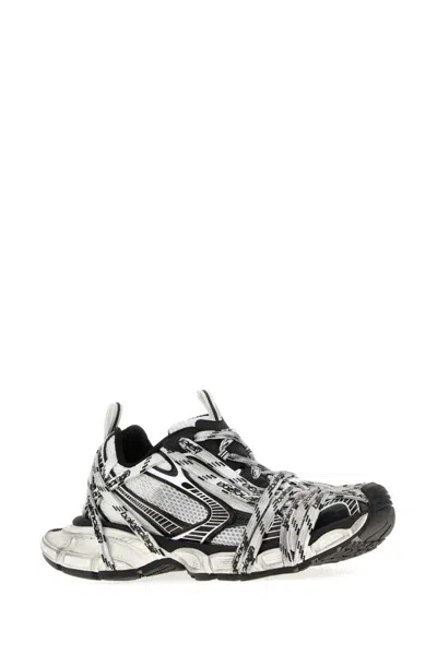 Balenciaga Mens 3xl Extreme Laces Logo Sneaker In Multi