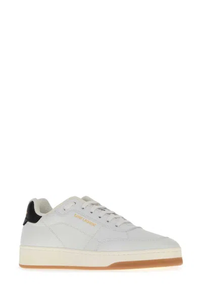 Saint Laurent Sl61 Sneakers In White