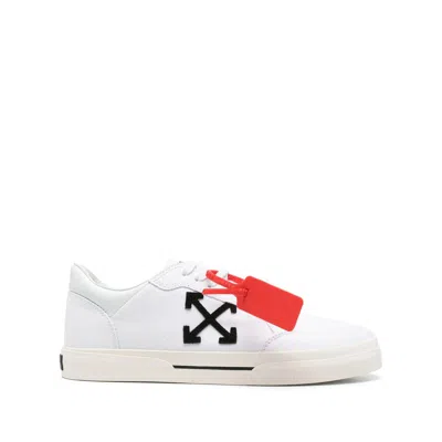 Off-white Off White New Vulcanized Low Sneakers In White