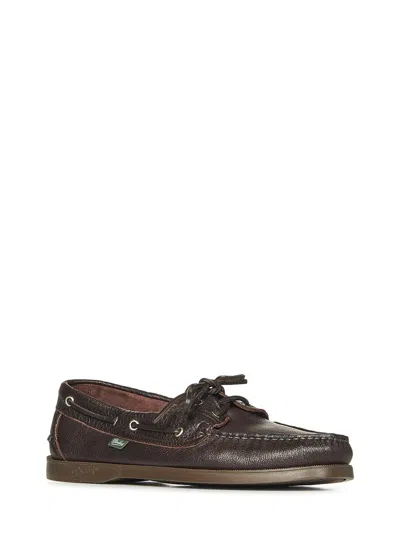 Paraboot Flat Shoes In Brown