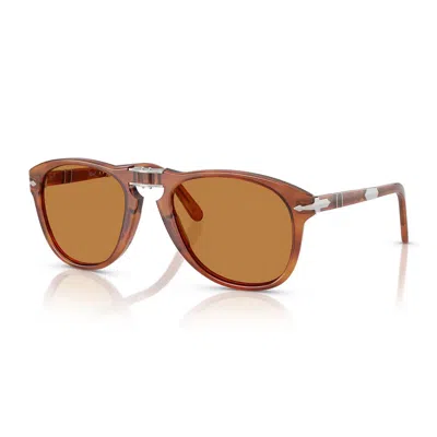 Persol Po0714sm Steve Mcqueen Sunglasses In Brown