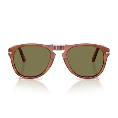 Persol Po0714sm Steve Mcqueen Sunglasses In Brown