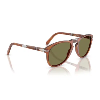 Persol Po0714sm Steve Mcqueen Sunglasses In Brown