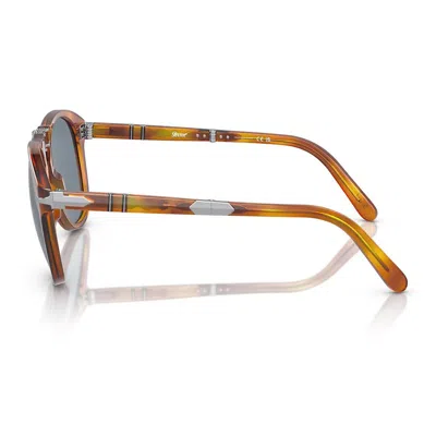 Persol Mens Brown Po0714sm Steve Mcqueen Pilot-shape Crystal-glass And Acetate Sunglasses In Lite Brown