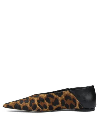 Ammb Milano "cavallino" Ballet Flats In Brown