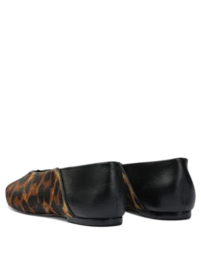 Ammb Milano "cavallino" Ballet Flats In Brown