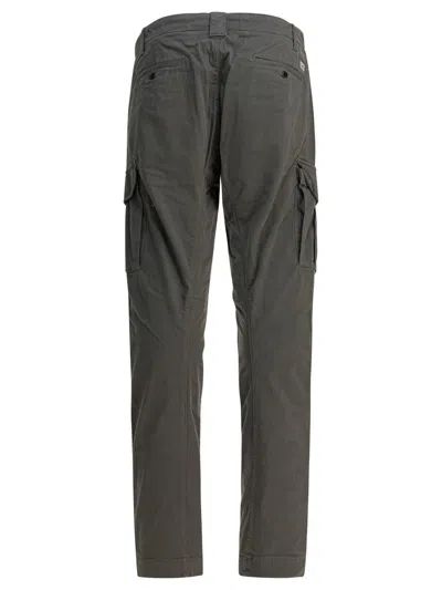 C.p. Company Utility Trousers Featuring Multiple Pockets In Blue