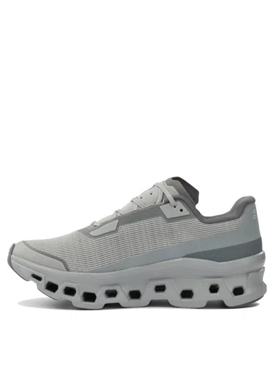 On Running Cloudmonster Void Sneakers In Gray