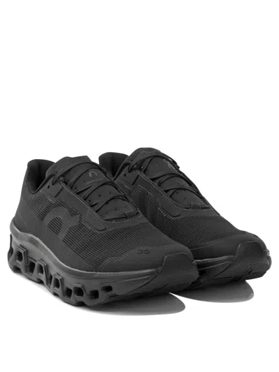 On Running Cloudmonster Void Sneakers & Slip-on Black In Black