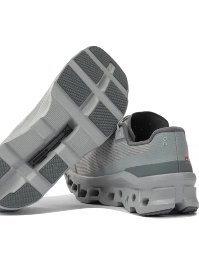 On Running Cloudmonster Void Sneakers In Gray