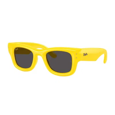 Ray Ban Ray-ban Rb4940 Wayfarer Puffer By Asap Rocky Sunglasses In Yellow