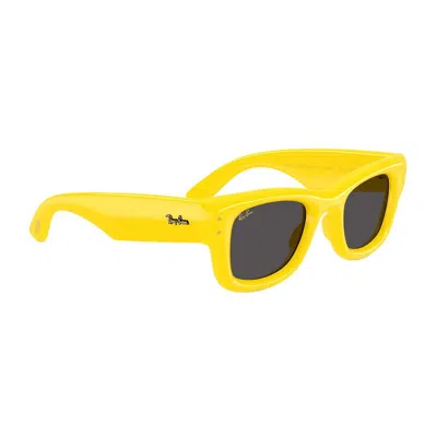 Ray Ban Ray-ban Rb4940 Wayfarer Puffer By Asap Rocky Sunglasses In Yellow