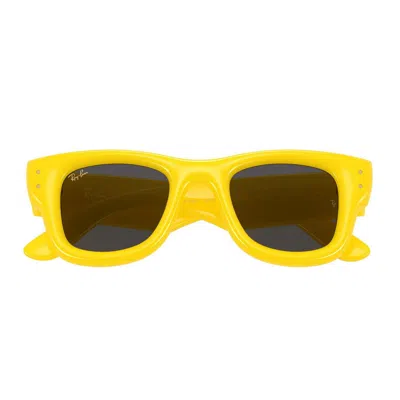 Ray Ban Ray-ban Rb4940 Wayfarer Puffer By Asap Rocky Sunglasses In Yellow