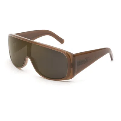 Retrosuperfuture X Maison Margiela Mm6 Mask Sunglasses In Green