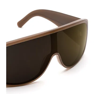 Retrosuperfuture X Maison Margiela Mm6 Mask Sunglasses In Green