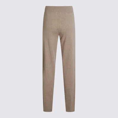 Malo Elasticated-waistband Drawstring Trousers In Brown
