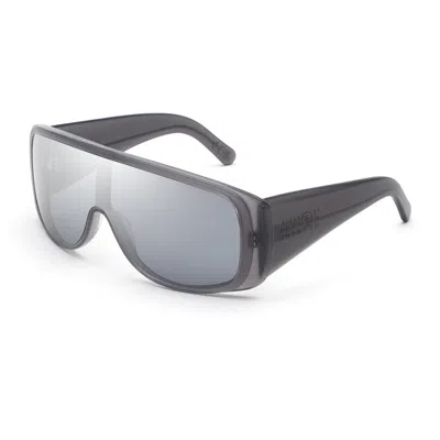 Retrosuperfuture X Maison Margiela Mm6 Mask Sunglasses In Gray