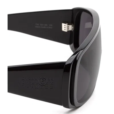 Retrosuperfuture X Maison Margiela Mm6 Mask Sunglasses In Black