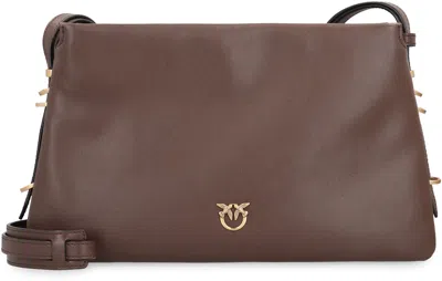 Pinko 'triplett' Shoulder Bag In Brown